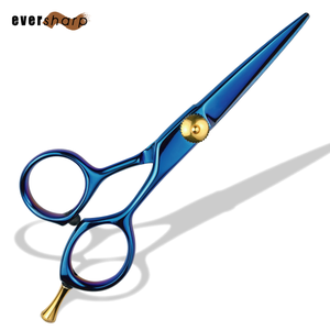 Ciseaux de coiffure professionnels Eversharp 5 pouces convexes avec lame en acier inoxydable et manche en plastique pour salon de coiffure - Product Image 2