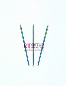 Dissolvant de tête noire de haute qualité arc-en-ciel Plasma diamant poignée en acier inoxydable japonais avec votre propre Instrument de beauté de Logo personnalisé - Product Image 3