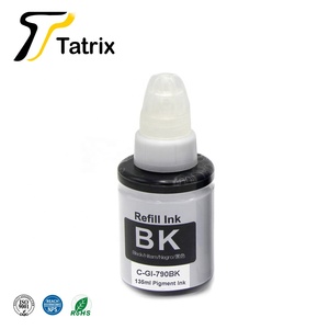 Tatrix GI790インク <span class=keywords><strong>GI</strong></span> <span class=keywords><strong>790</strong></span>プレミアム互換カラー水性ボトル詰め替えバルクインクジェットインク <span class=keywords><strong>GI</strong></span>-<span class=keywords><strong>790</strong></span> キヤノンPIXMA G1000 G4010対応 - Product Image 2