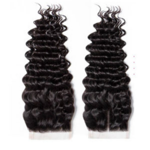 Alta calidad 20 pulgadas HD 4x4 Cierre Virgen Remy Cabello Trenzas de cabello humano sin procesar en Vietnam Estilo al por mayor - Product Image 1