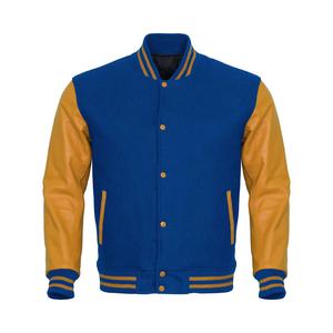 Veste universitaire professionnelle légère de haute qualité pour hommes sur mesure Nouveau design Manches en cuir Options de taille supérieure pour l'hiver - Product Image 1