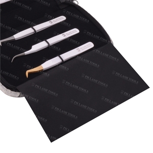 แหนบต่อขนตาแบบรูดซิป,ที่จับมีความยืดหยุ่นสำหรับแหนบ6ชิ้นฉลากส่วนตัวที่จับแบบซิปสำหรับแหนบ6ชิ้น - Product Image 4