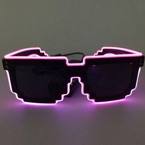 <span class=keywords><strong>Lime</strong></span> <span class=keywords><strong>Light</strong></span> El Craft EL Lunettes à fil Led Lunettes rougeoyantes Éclairage décoratif - Product Image 6