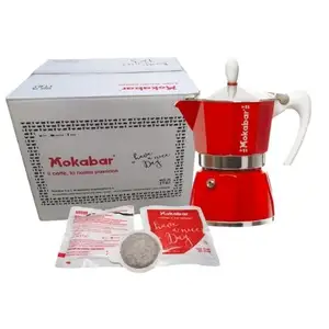 MOKABAR Italien Qualité Processus de Torréfaction 70% Arabica 44 mm Dosettes de café Pour Machine À Expresso