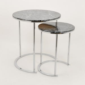 ห้องนั่งเล่นที่ทันสมัยโต๊ะกาแฟสี่เหลี่ยม-โลหะกราไฟท์เคลือบสี - Product Image 5