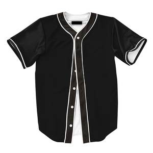 Maillot de baseball à sublimation personnalisée pour homme Tissu en maille ample Logo OEM Maillot de baseball personnalisable en polyester respirant - Product Image 5