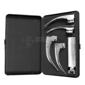 Laryngoscope Mcintosh de qualité supérieure Lot de 5 lames Manipuler des instruments chirurgicaux de diagnostic - Product Image 1