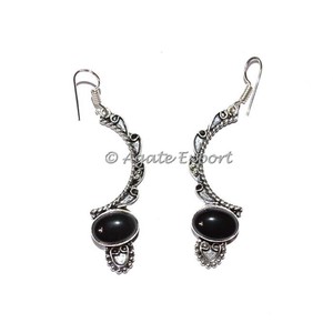 Fashion Designer Handmade Indian Crystal Rhinestone Agate Classic Charm <b>Earrings</b> for Women & Unisex - Product Image 1