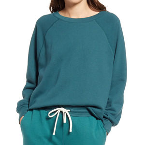 Sweat-shirts d'hiver imperméables en molleton 100 % coton pour femmes, séchage rapide, nouveau design, fabriqués en usine, prix abordable, vêtements de sport unis - Product Image 4