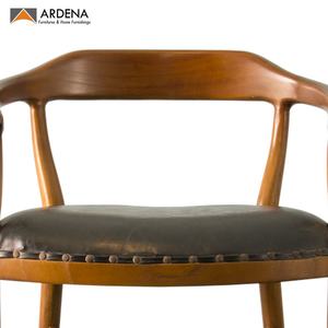 Sillas de comedor de teca cómodas y duraderas, diseño moderno, respaldo curvo, madera maciza, origen indonesio, muebles para el hogar para hoteles - Product Image 2