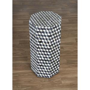 Mesa auxiliar con incrustaciones de hueso ajustable moderna para muebles de sala de estar - Product Image 3