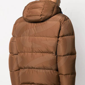 Nueva chaqueta acolchada de invierno con capucha para hombre con diseño personalizado, chaqueta acolchada de relleno para hombre, Abrigo acolchado - Product Image 6