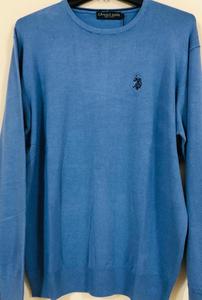 เสื้อสเวตเตอร์แขนยาวคอกลมผ้าวิสโคสลำลองสำหรับผู้ชาย แบรนด์แท้ ของแท้จากโรงงาน  สินค้าส่วนเกินจากบังกลาเทศ เหมาะสำหรับฤดูหนาว - Product Image 4