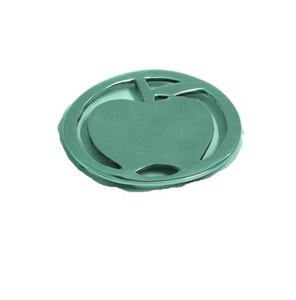 Dessous de plat en aluminium coulé à chaud en métal en forme de pomme et poli miroir Dessous de plat chaud Peut également être en finition mate Ustensiles de cuisine - Product Image 1