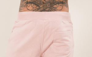 OEM Custom Men's Gym Fitness Training <b>Shorts</b> Sports Sweat Terry <b>Shorts</b> <b>with</b> Drawstring <b>Zipper</b> <b>Pockets</b> Solid Pattern - Product Image 5