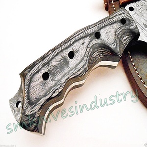 Grandsharp — couteau de chasse en acier, fait à la main, beau couteau à manche en bois PAKKA (smk1299) - Product Image 3