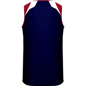 Camiseta de baloncesto en blanco con diseño personalizado de alta calidad, ropa deportiva, camiseta de baloncesto transpirable sin mangas - Product Image 3