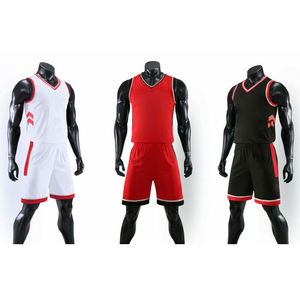Kit de maillots et de sports pour hommes, pour jouer au basket-ball, d'athlétisme, avec couleurs personnalisées et impression personnalisées - Product Image 6