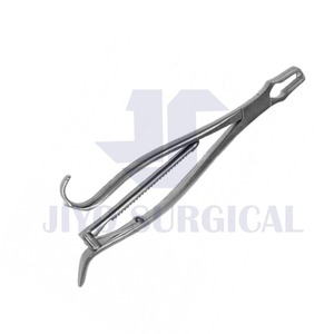 Instruments chirurgicaux orthopédiques professionnels de 16 cm, pinces à maintien osseux LANE, à cliquet manuel, en acier inoxydable, certifiées CE ISO - Product Image 3