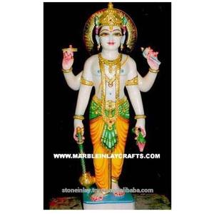 Estatua de mármol Vishnu Ji, venta al por mayor - Product Image 1