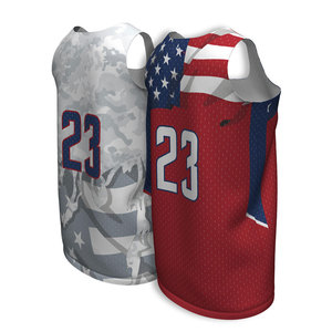 Uniforme de Baloncesto Reversible Personalizado con Impresión por Sublimación al por Mayor, Tejido de Malla Transpirable OEM - Product Image 4