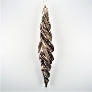 ตกแต่งคริสต์มาสทองแก้วบิดเครื่องประดับน้ำแข็ง - Product Image 6