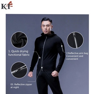 KEVEN IMPEX Men's Autumn Sport Jacket Windproof Breathable Reversible Eco-Friendly Casual Canvas Stand Collar Zipper Front - Product Image 3
