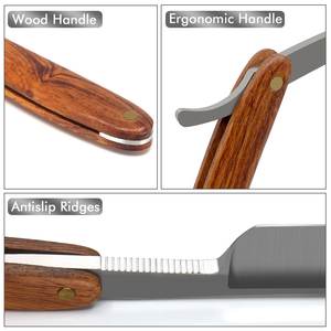 มีดโกนปลอดภัยมีดโกนสแตนเลสมีดโกนสองขอบมีดโกน - Product Image 3