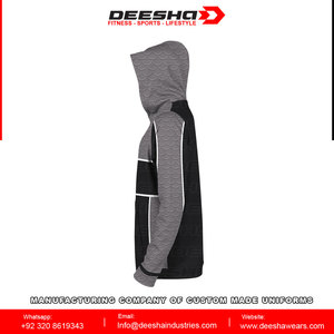 เสื้อฮู้ดดี้พิมพ์ลายก้างปลาคุณภาพสูง 100% โพลีเอสเตอร์ ไซส์ใหญ่ ทรงหลวม สวมใส่สบาย เหมาะสำหรับตกปลา กันน้ำ - Product Image 4