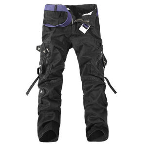 Men's Sport Style <b>Cargo</b> Pants with Multi-Side Pockets Custom Fabric for Casual <b>Work</b> and Athletic Use Wholesale - Product Image 5