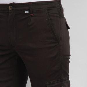 Pantalones Cargo de Algodón Grueso para Hombre, Estilo Urbano Informal, con Múltiples Bolsillos, Talla Grande - Product Image 4