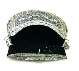 Luxurious Highest Quality Handcrafted Highly Polished Beautiful Customized Brass Fashion <b>Handbag</b> for Women From India , - Product Image 6