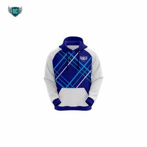 Haute qualité hommes sweats à capuche 100% Polyester sweats conception sublimée polaire bonne bouffée Techniques d'impression Top vente automne - Product Image 5