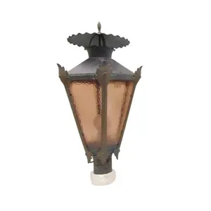 Handcrafted <b>Candle</b> Lantern With Transparent Glass <b>Wall</b> Mounted <b>Candle</b> Light <b>Holder</b> Metal Lantern Wedding Decorative Hanging - Product Image 1