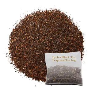 ताइवान OEM बैग trending फल पेय लीची काली चाय का स्वाद चाय