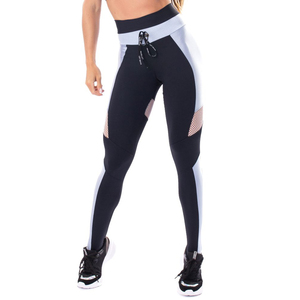 Nouveauté 2025 100% Polyester femmes solide rose vêtements de sport Leggings sur mesure femmes Leggings yogi Legging - Product Image 4