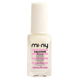 Base nutritiva para unhas, de alta qualidade, italiana, esmalte de calcio, 11ml, base para unhas, com proteína de calcio e leite