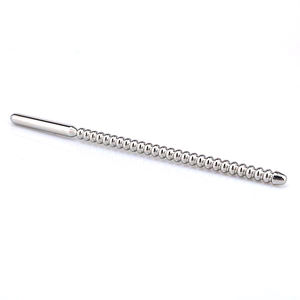 IRISCO Stainless Steel Ribbed Urethral Sound Dip Stick <b>Adult</b> Men's Masturbators <b>Toys</b> IR-3770-C - Product Image 1
