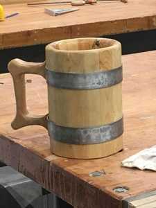 แก้วดื่มยาวทำจากไม้แกะสลักพร้อมลายสำหรับผู้ผลิตเบียร์หัตถกรรมมีให้เลือกหลากหลาย - Product Image 2