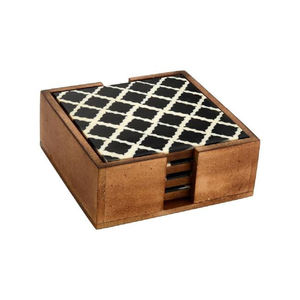 Vente en gros de sous-verres de service en résine d'os de nacre, incrustés de MDF, faits à la main, de style classique et écologique, ustensiles de cuisine indiens - Product Image 6