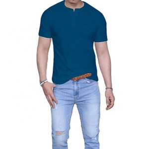 Camiseta lisa de manga corta para hombre, camisetas sin costuras para fitness, ropa de gimnasio - Product Image 1