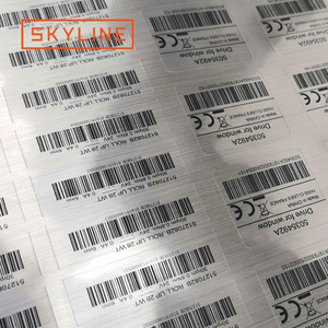 Pegatina de vinilo de plata laminada a prueba de agua - Product Image 2