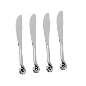 Cubiertos de acero inoxidable de diseño Simple de Venta caliente-Cuchillos de queso retorcidos para servir y bodas Juego de 3 por fabricante Proveedor - Product Image 1