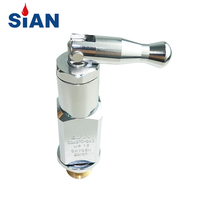 Válvula CGA de Alta Calidad a Precio de Fábrica, Estándar GB 15382, Válvula para Cilindro de Oxígeno de Uso Médico CGA870-2A3, Tipo de Conexión Axial