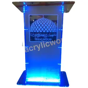 Podium/Pulpit Gereja Plastik/Akrilik Podium Gereja