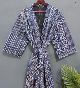 Chaquetas informales con estampado floral para mujer para otoño silueta suelta de moda con cintura natural y decoración de cinturón - Product Image 3