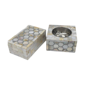 Unique Design <b>Oud</b> Burner Bone Inlay Exclusive Quality <b>Bakhoor</b> Burner With Sweet Box Incense Burner In Bulk - Product Image 1