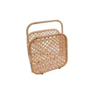 Sisu ชั้นวางนิตยสารหวายสร้างสรรค์แบรนด์ RFS-058ชั้นวางหนังสือดีไซน์ทันสมัยที่เก็บหนังสือพิมพ์ในห้องนั่งเล่น - Product Image 6