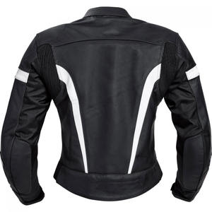 Veste de moto en cuir véritable très résistante OEM Vêtements de motards Vêtements de motards sur mesure - Product Image 6