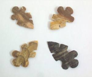 Punta de flecha de ágata india de 7 pulgadas tallada piedra semipreciosa estilo Feng Shui exportador de piedras preciosas - Product Image 4